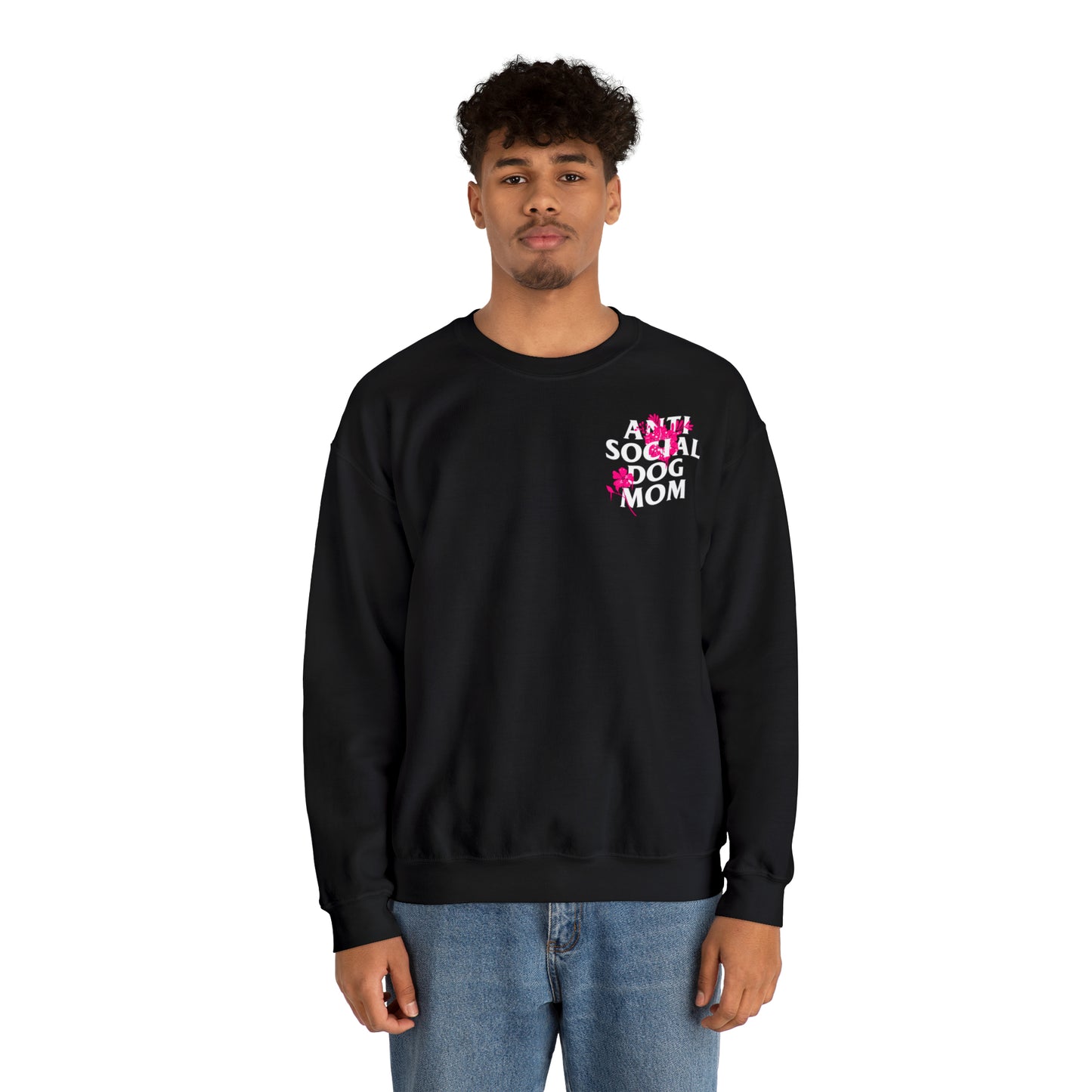 ANTISOCIAL „Pink Flowers“ Sweatshirt