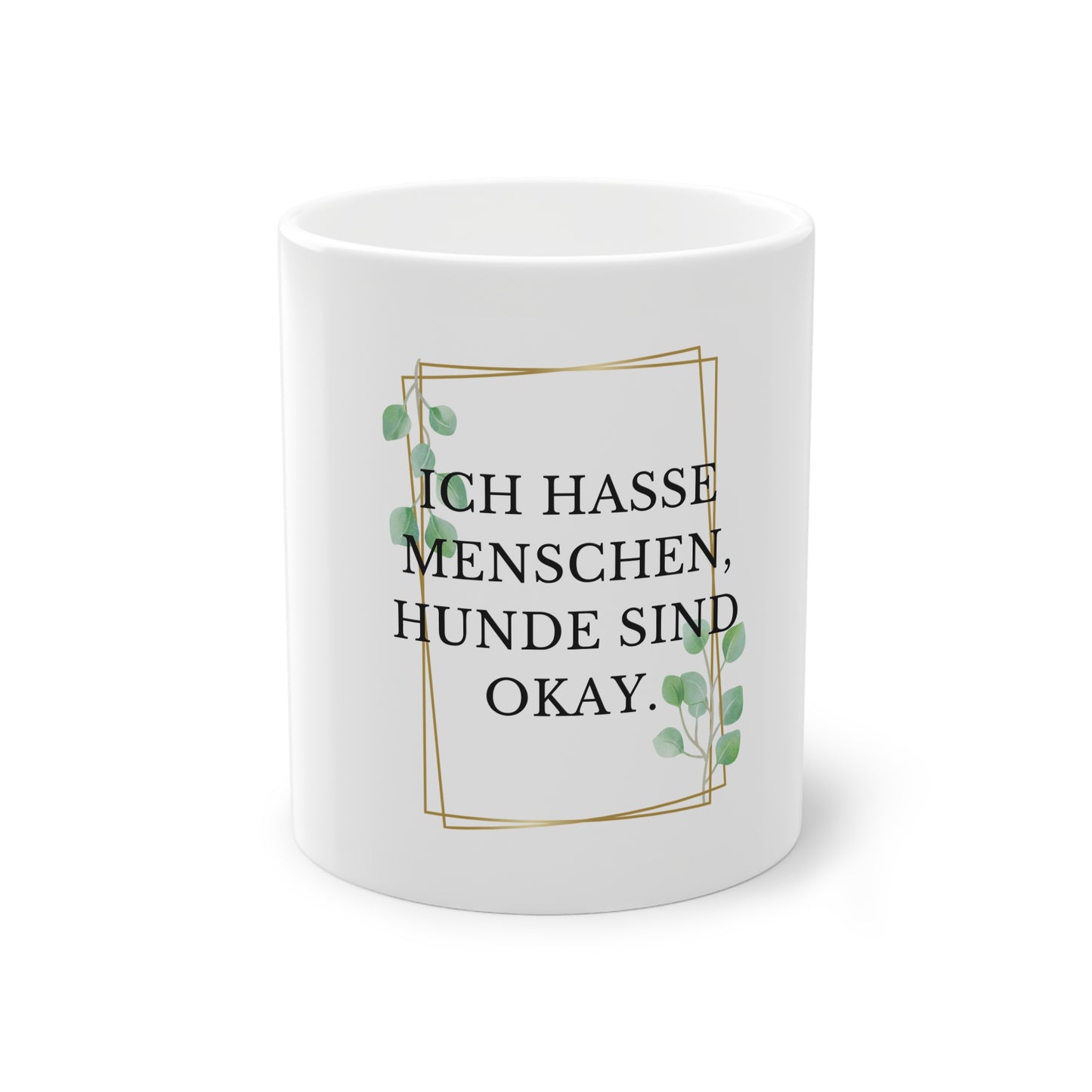 WAU DRINK Tasse 'antisocial'