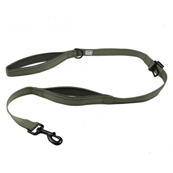 EXPLOR Ultimate Fit On-The-Road-Leine Classic - Undercover Green 130cm - 25mm