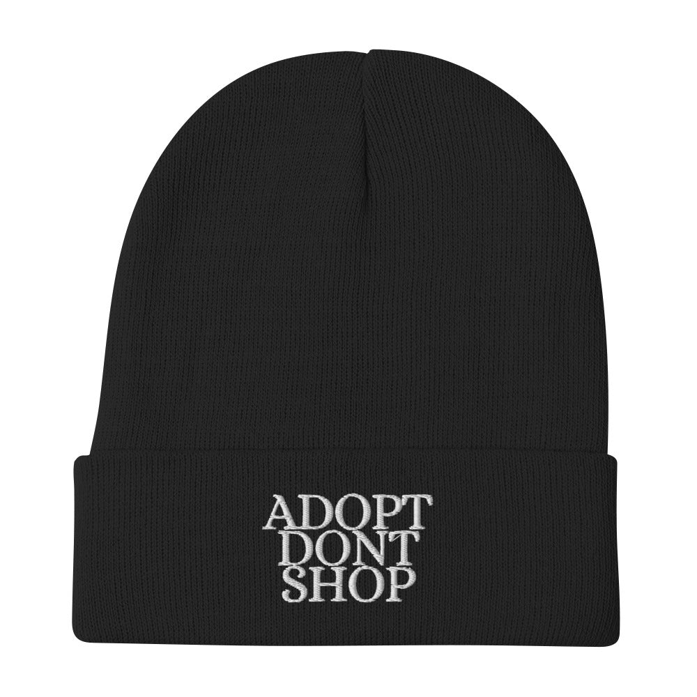 ADOPTDONTSHOP Bestickte Beanie
