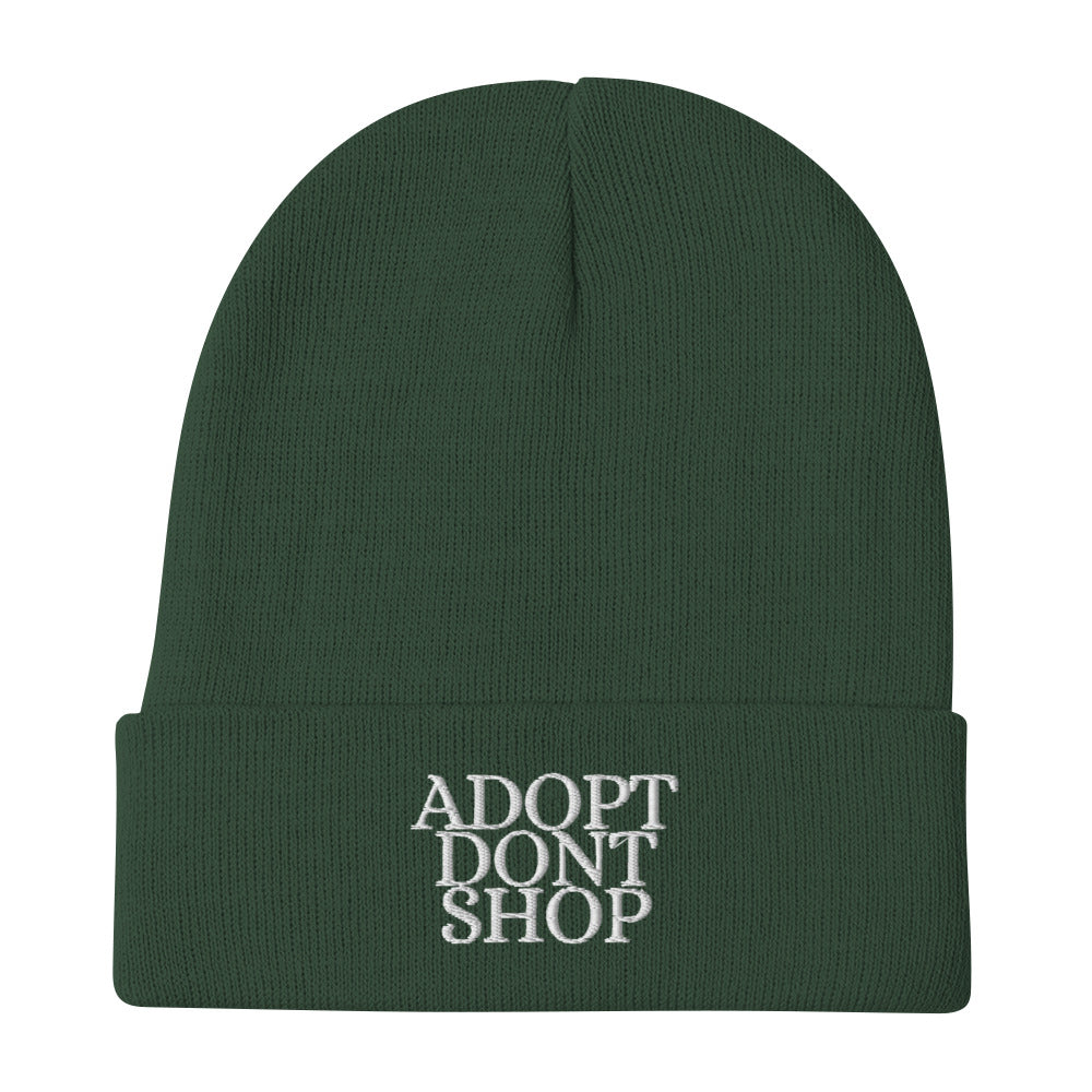 ADOPTDONTSHOP Bestickte Beanie