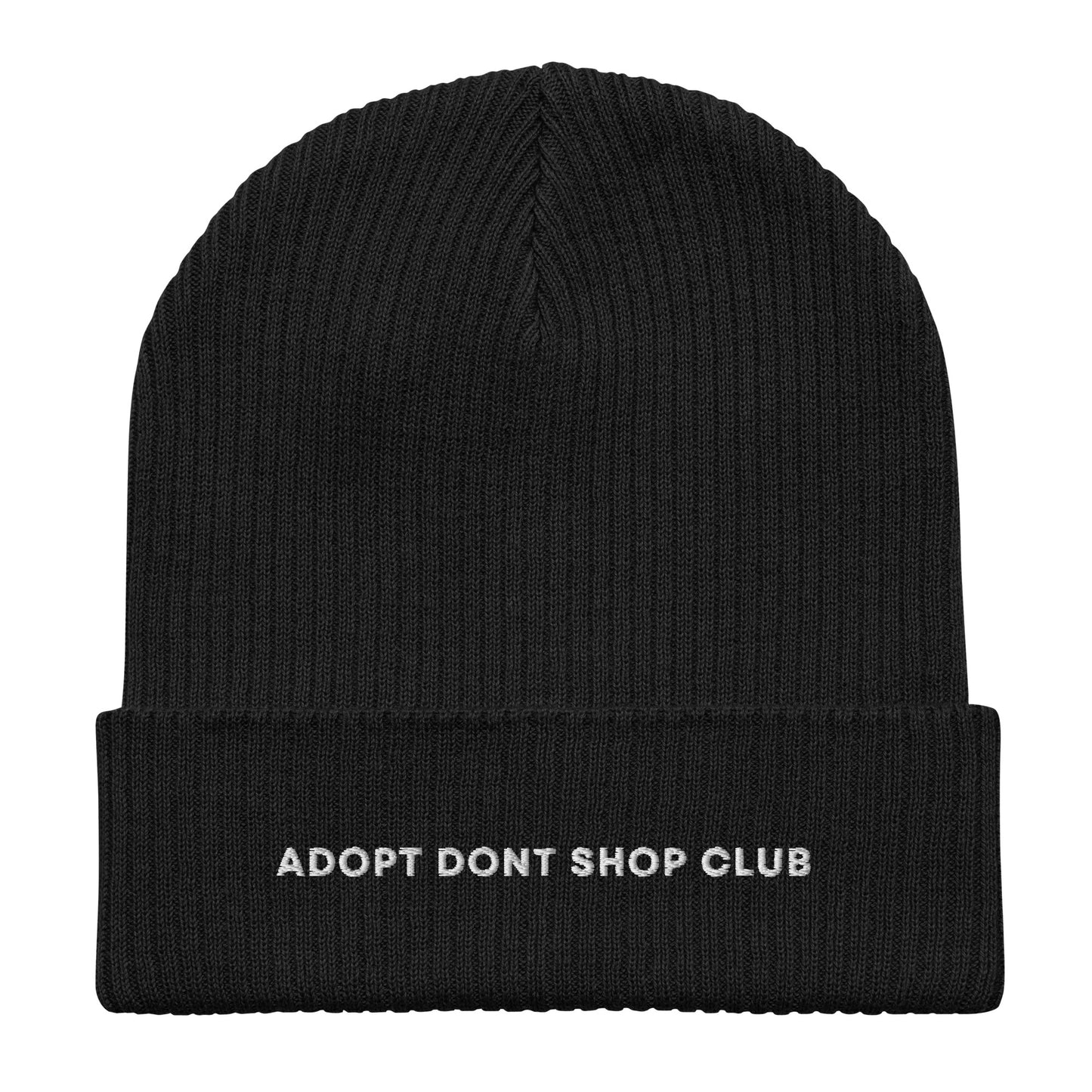 Adopt Dont Shop // Nachhaltige Beanie