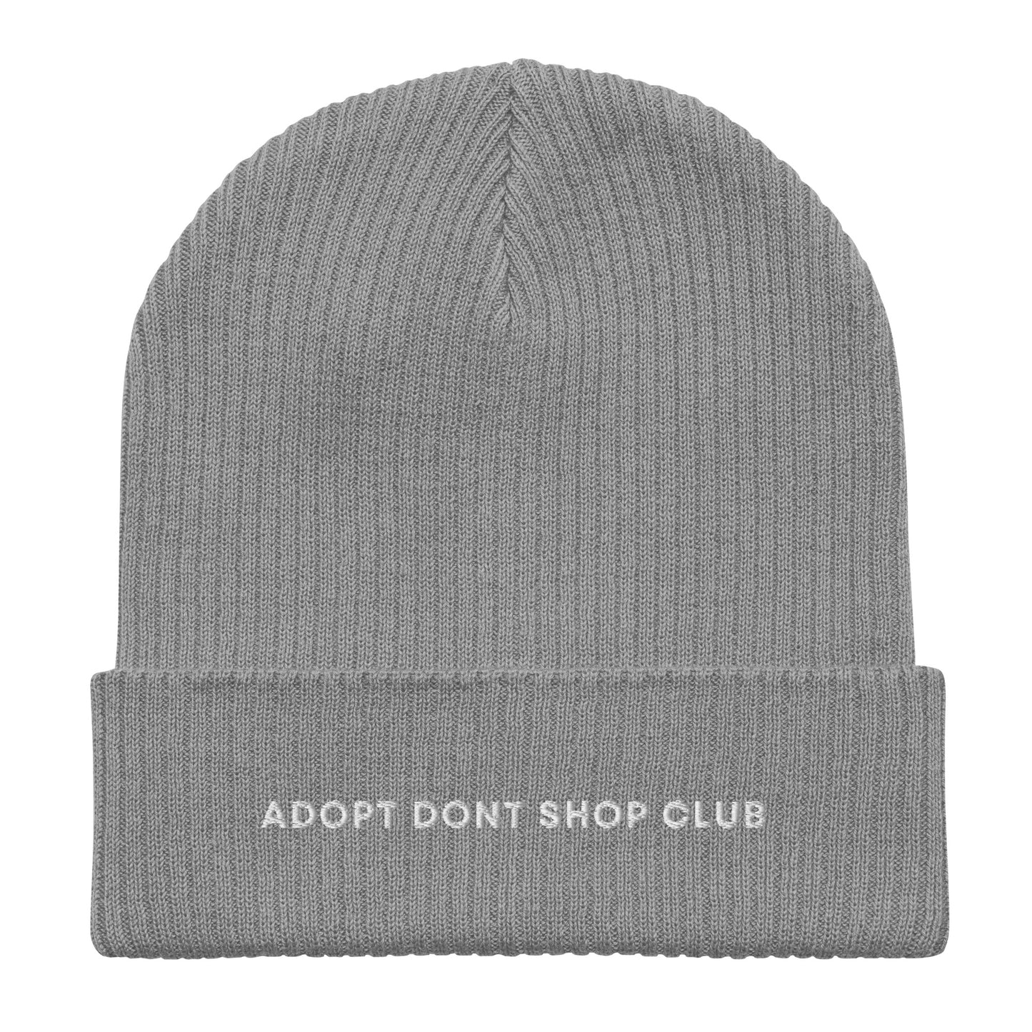 Adopt Dont Shop // Nachhaltige Beanie