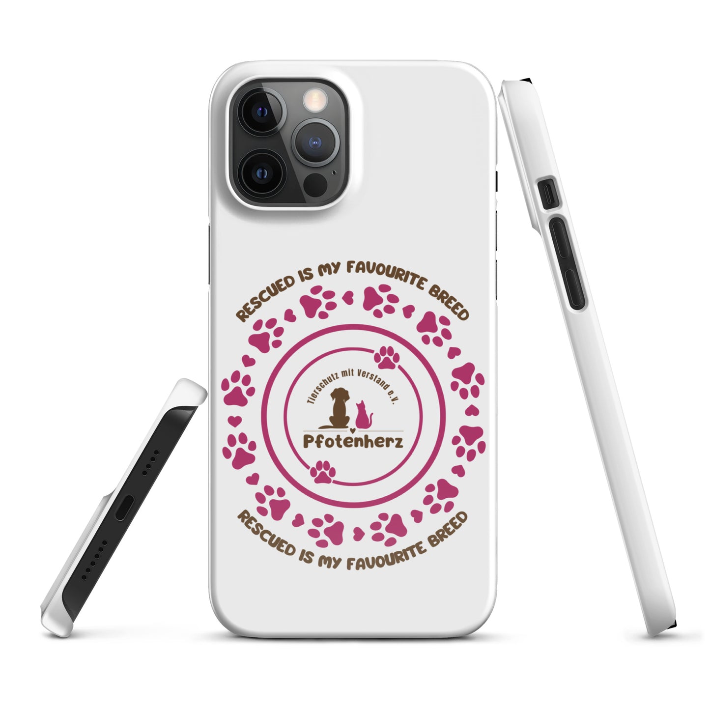 Pfotenherz Rescued is my favourite breed Snapcase iPhone®-Hülle