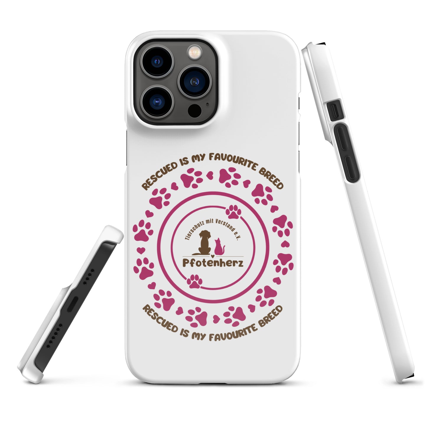 Pfotenherz Rescued is my favourite breed Snapcase iPhone®-Hülle