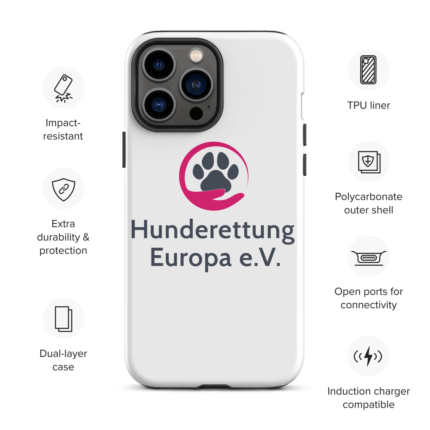 Hunderettung Europa e. V. Handyhülle