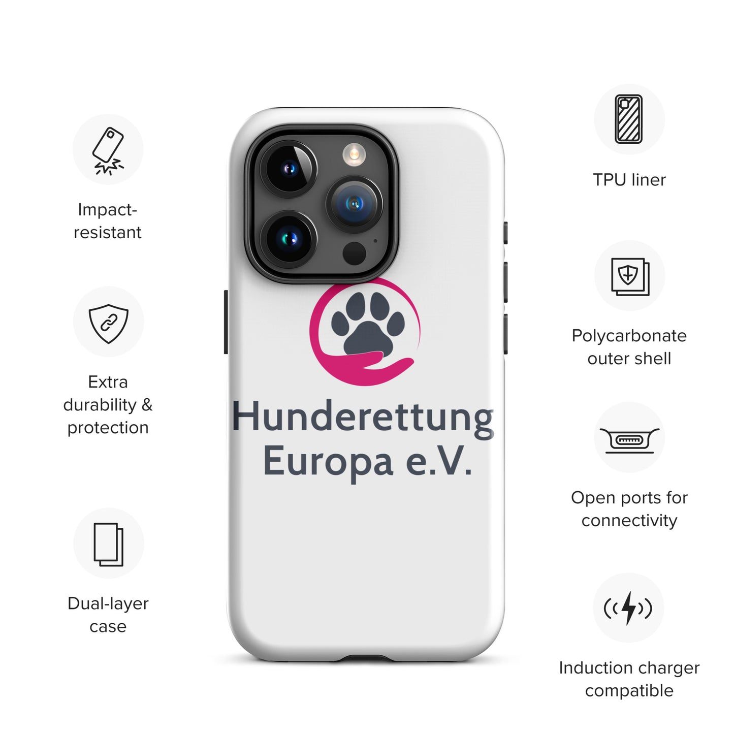 Hunderettung Europa e. V. Handyhülle