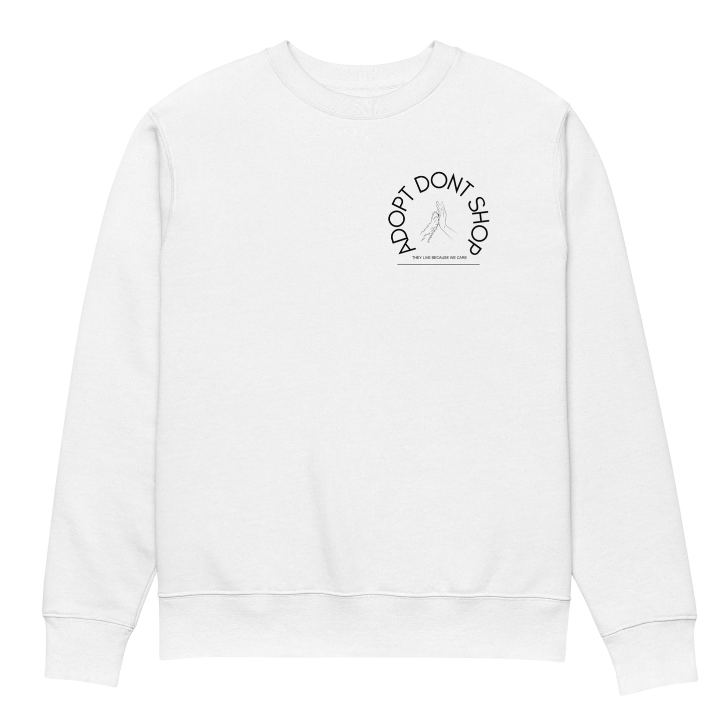 Adopt Dont Shop Unisex Bio-Pullover