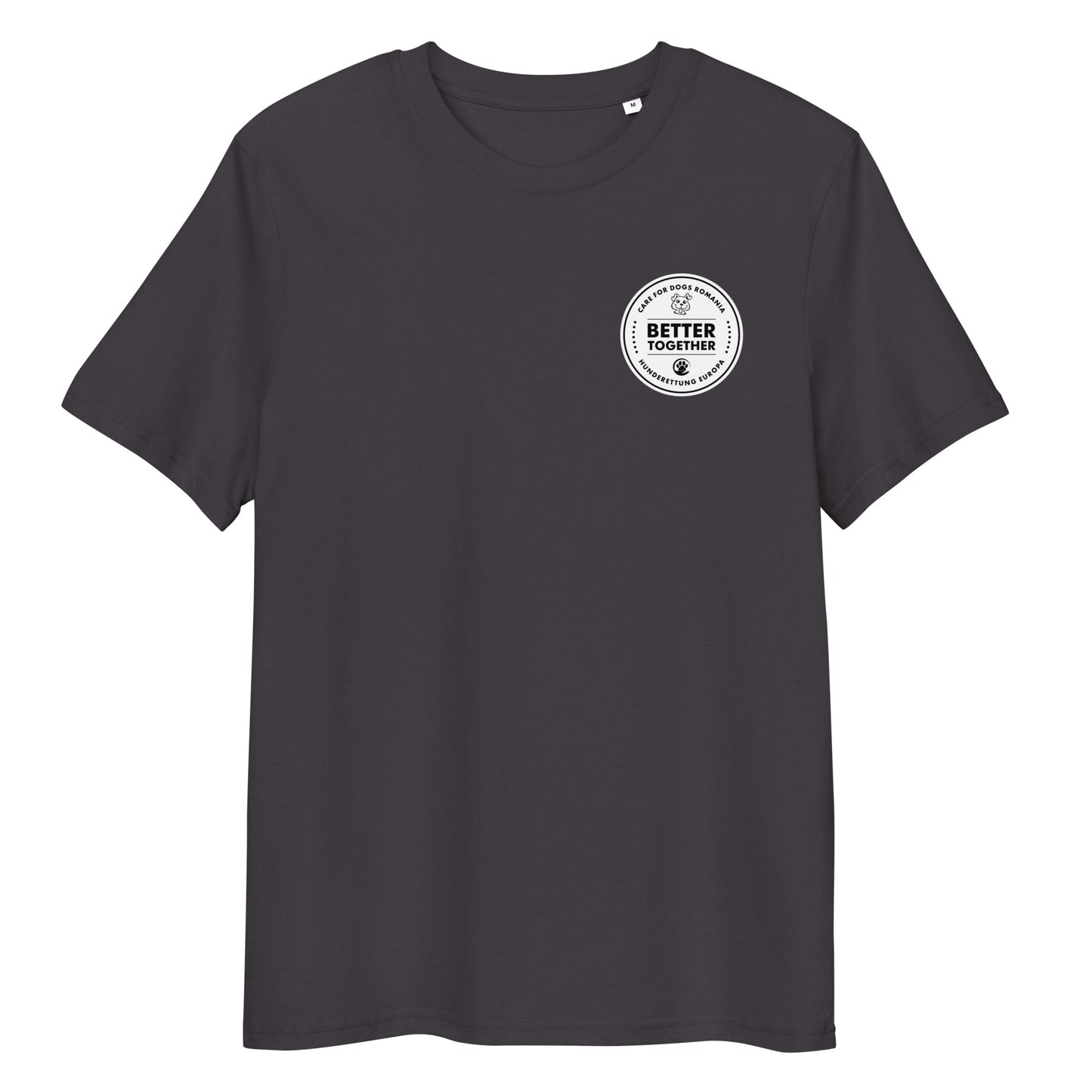 Better Together Hunderettung Europa e.V. & Care for Dogs Bio-Baumwoll-T-Shirt