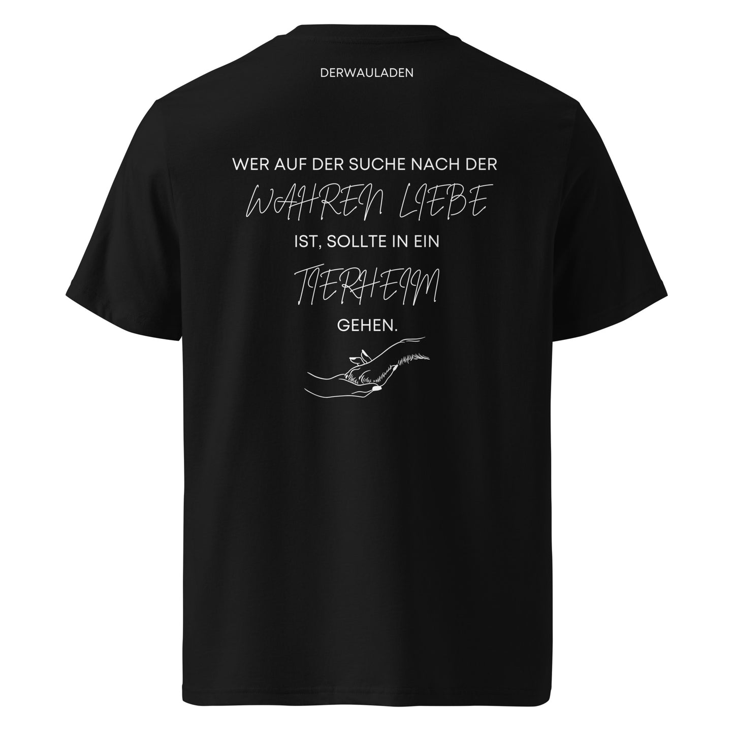 Wahre Liebe // Unisex-Bio-Baumwoll-T-Shirt