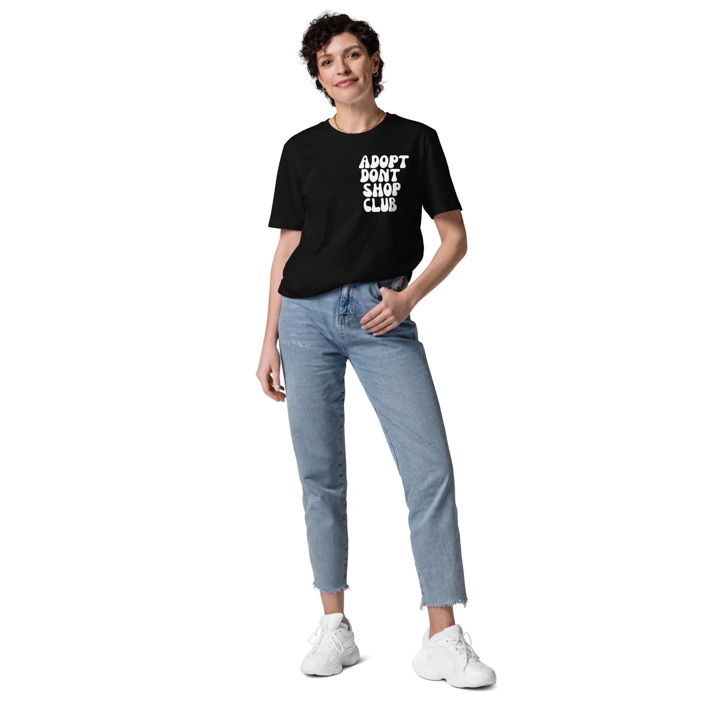 ADOPT DONT SHOP CLUB Bio-Baumwoll-T-Shirt