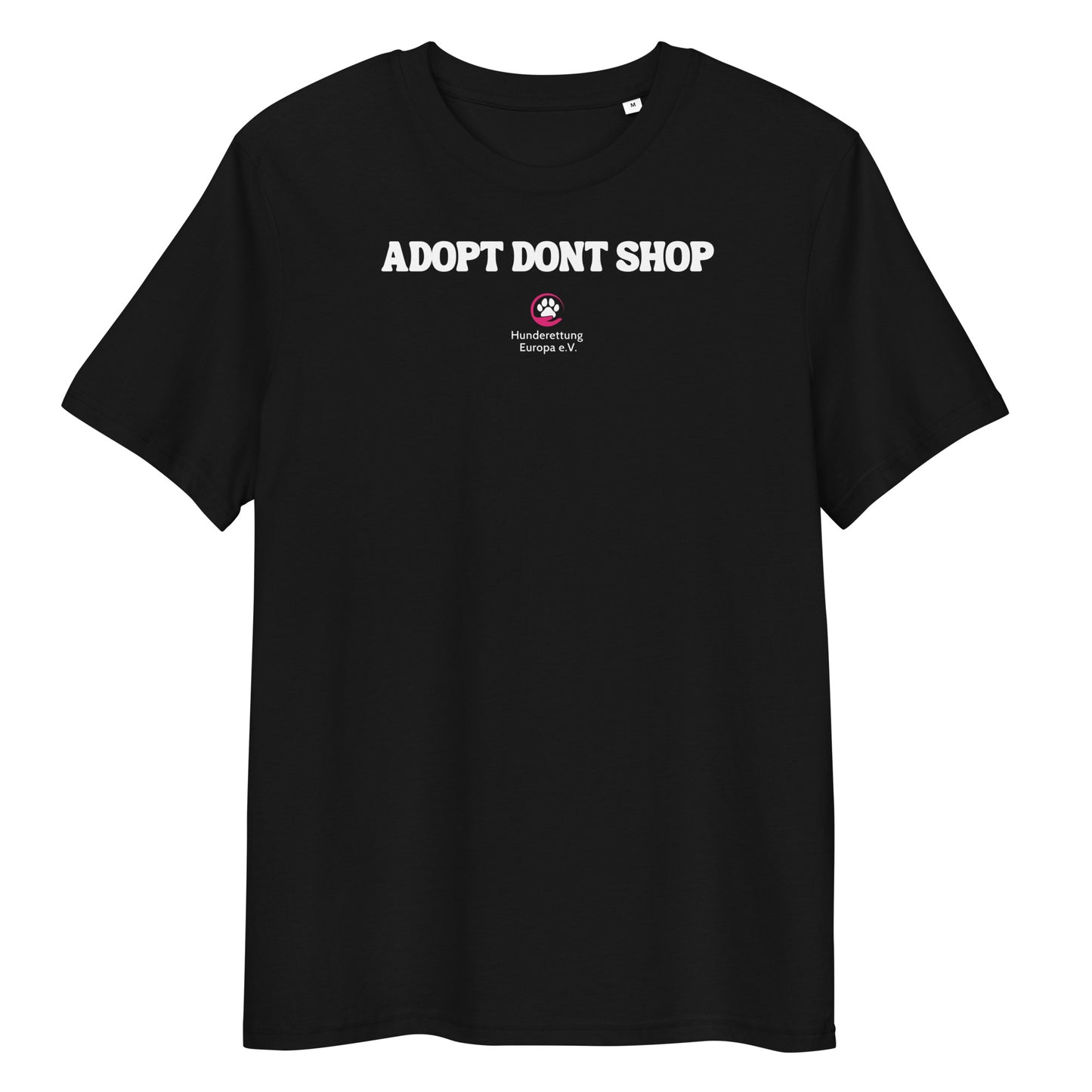 Dragu - Hunderettung Europa e.V. Bio-Baumwoll-T-Shirt