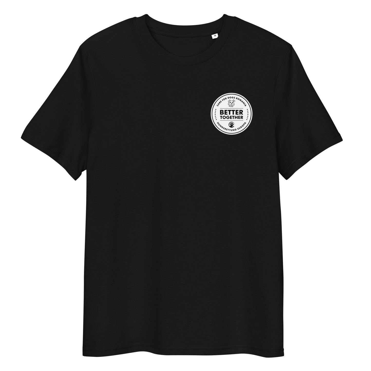 Better Together Hunderettung Europa e.V. & Care for Dogs Bio-Baumwoll-T-Shirt