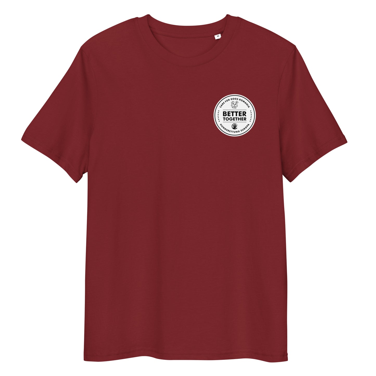 Better Together Hunderettung Europa e.V. & Care for Dogs Bio-Baumwoll-T-Shirt