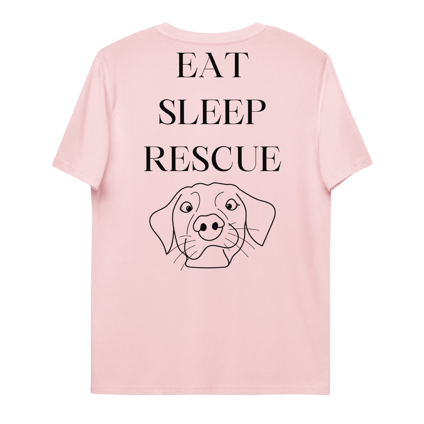 EATSLEEPRESCUE Bio-Baumwoll-T-Shirt