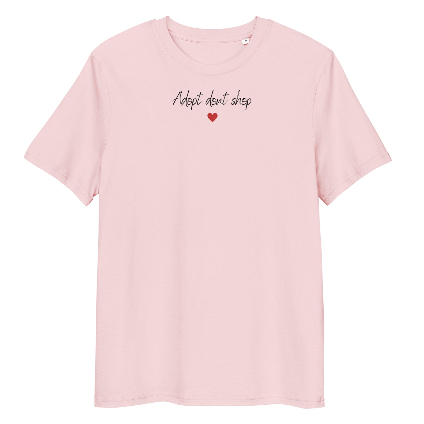Not about the breed / Adopt dont shop Bio-Baumwoll-T-Shirt