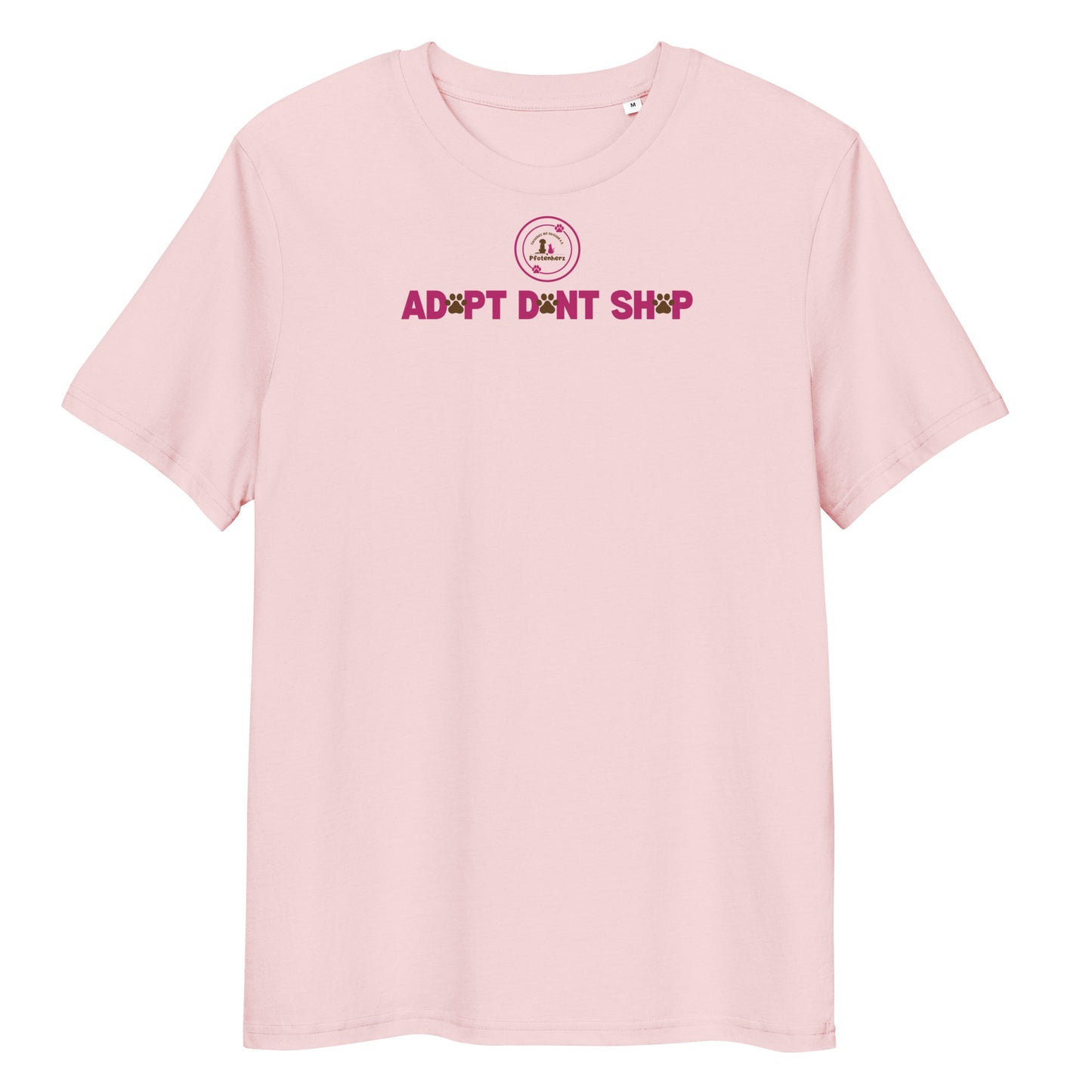Pfotenherz Rescued is my favourite breed Bio-Baumwoll-T-Shirt