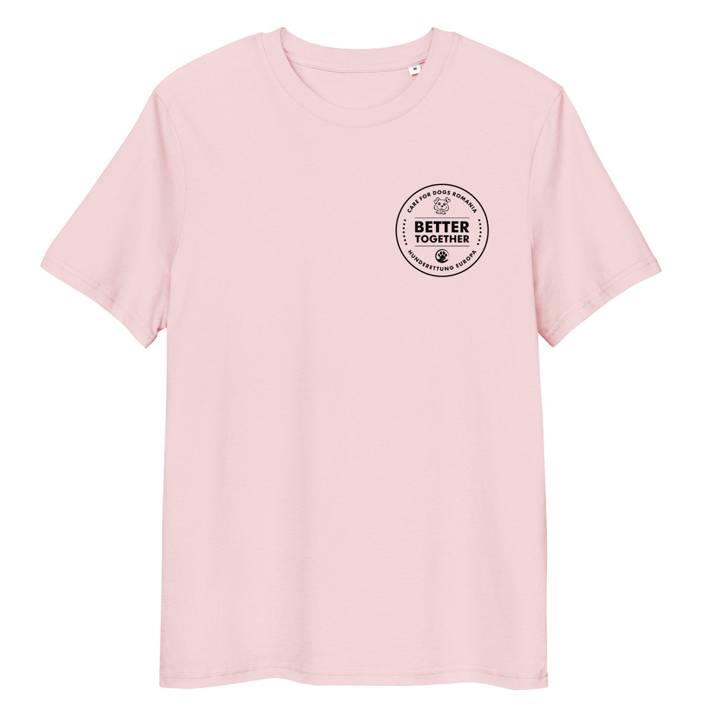 Better Together Hunderettung Europa e.V. & Care for Dogs Bio-Baumwoll-T-Shirt