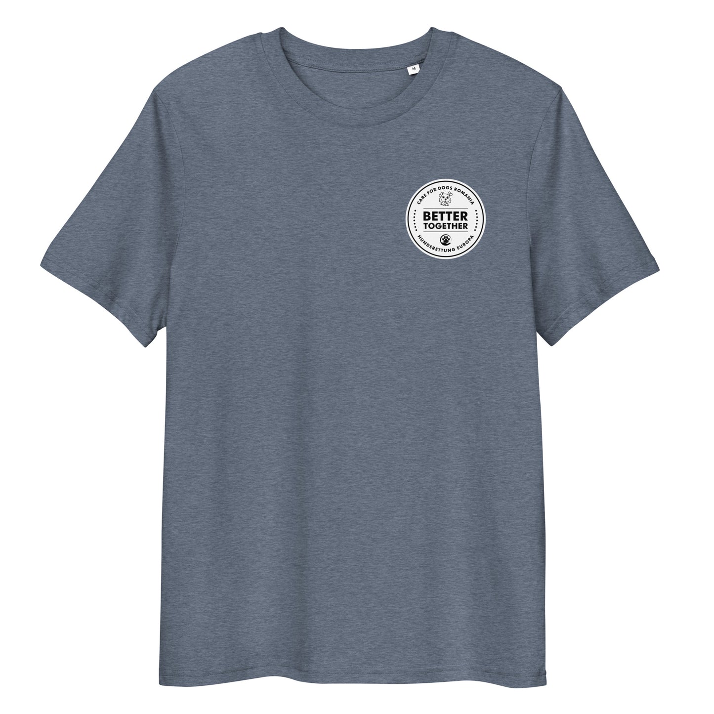Better Together Hunderettung Europa e.V. & Care for Dogs Bio-Baumwoll-T-Shirt