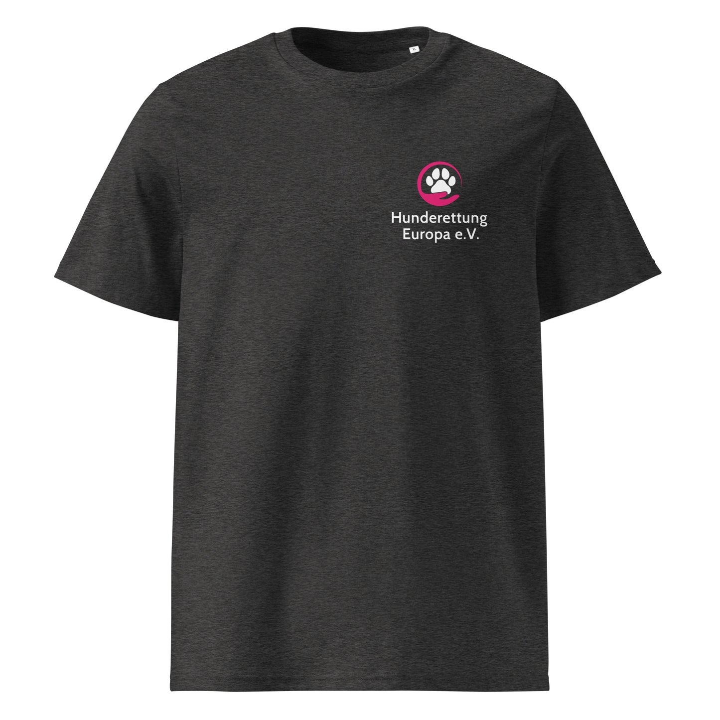 Rescue with Love Hunderettung Europa e.V. Unisex-Bio-Baumwoll-T-Shirt