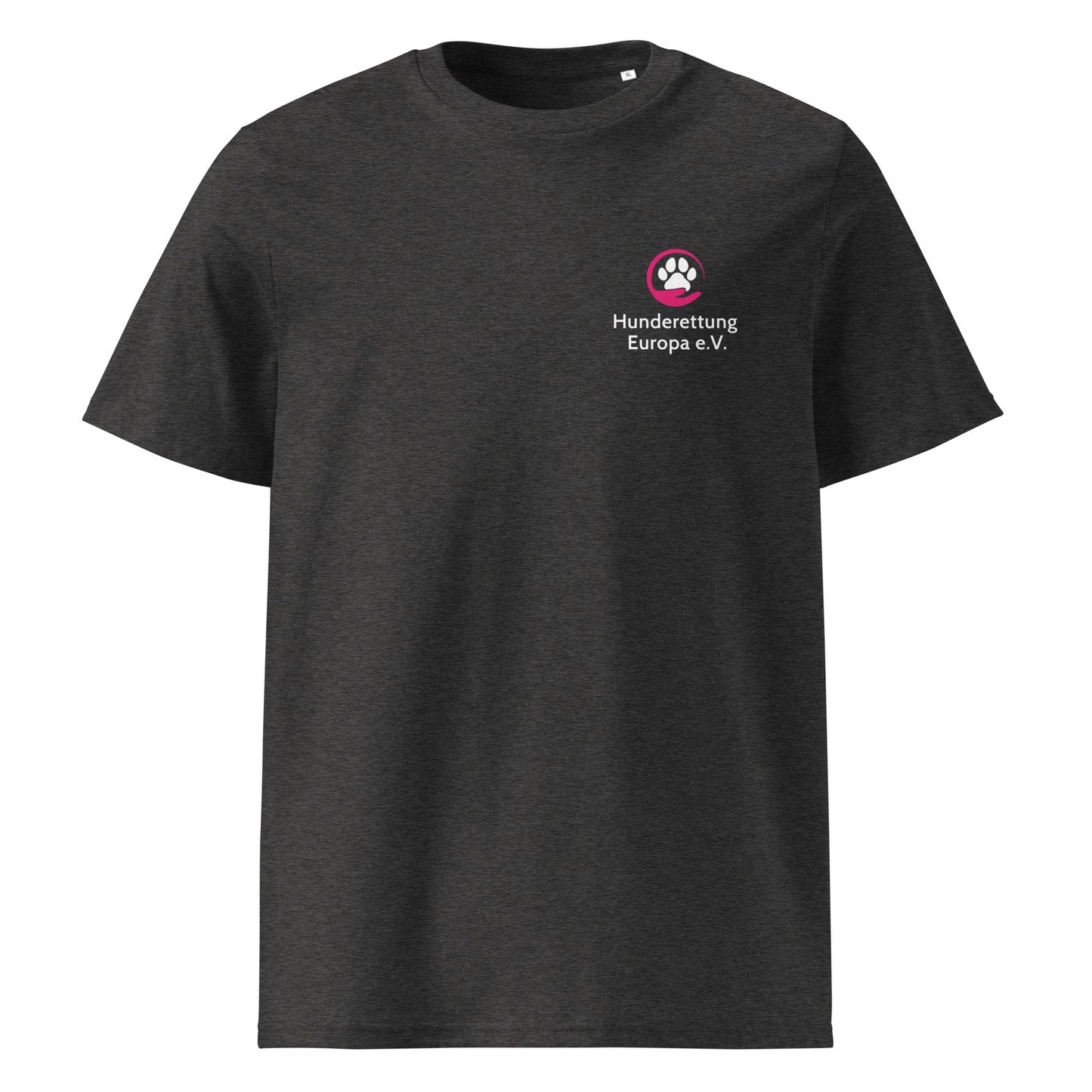 Everyone can make a difference Hunderettung Europa e.V. Unisex-Bio-Baumwoll-T-Shirt