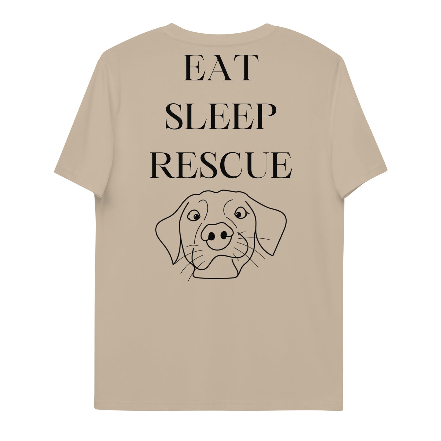 EATSLEEPRESCUE Bio-Baumwoll-T-Shirt