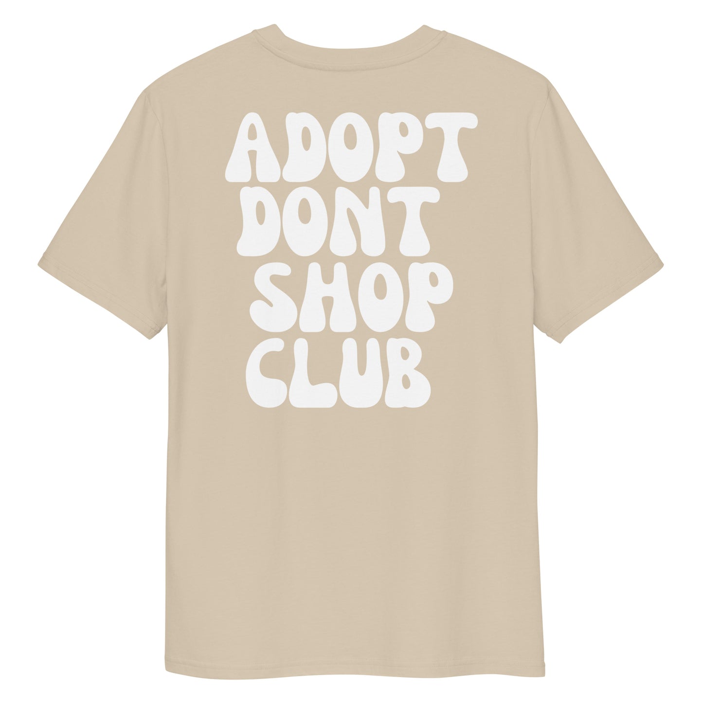 ADOPT DONT SHOP CLUB Bio-Baumwoll-T-Shirt