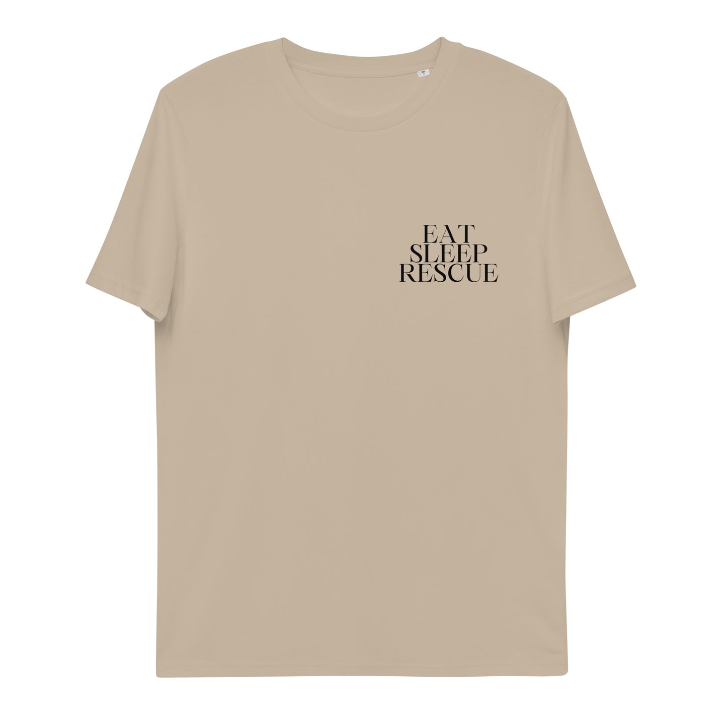 EATSLEEPRESCUE Bio-Baumwoll-T-Shirt