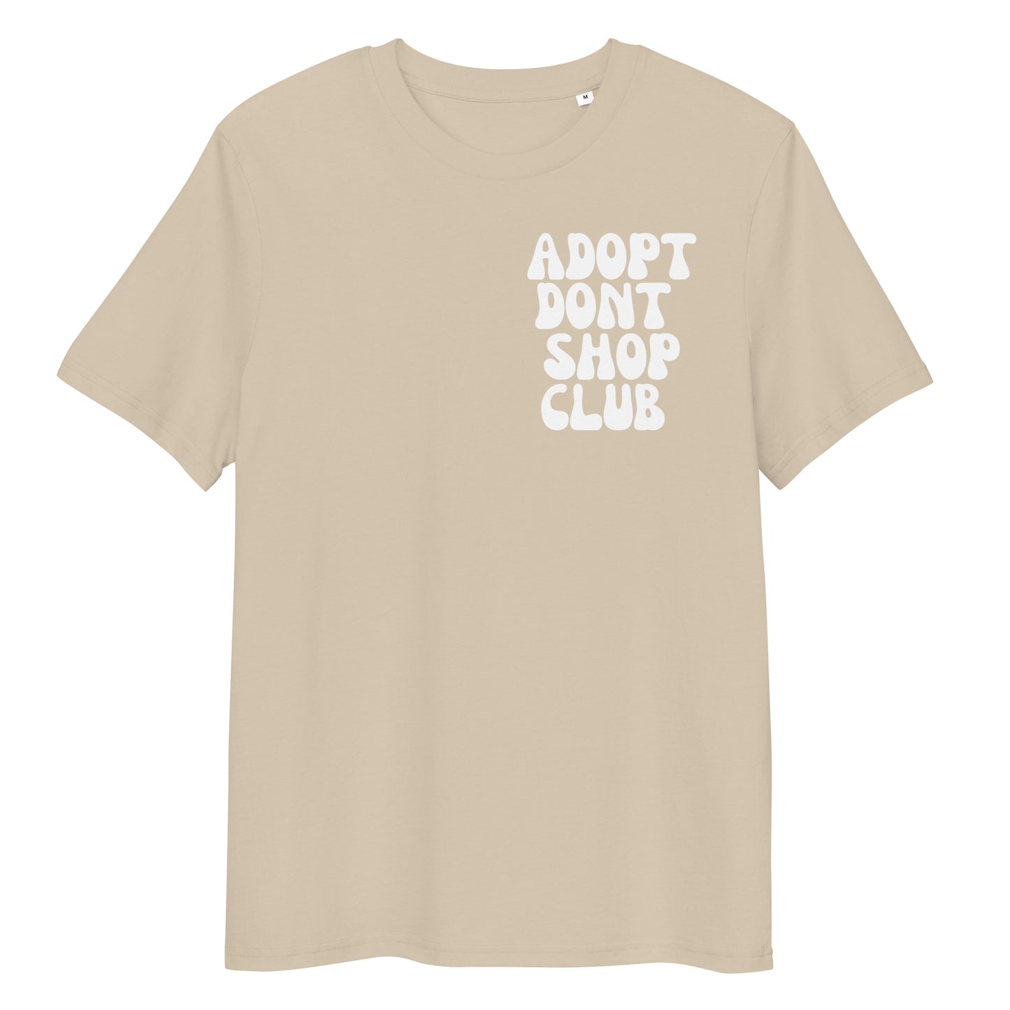 ADOPT DONT SHOP CLUB Bio-Baumwoll-T-Shirt