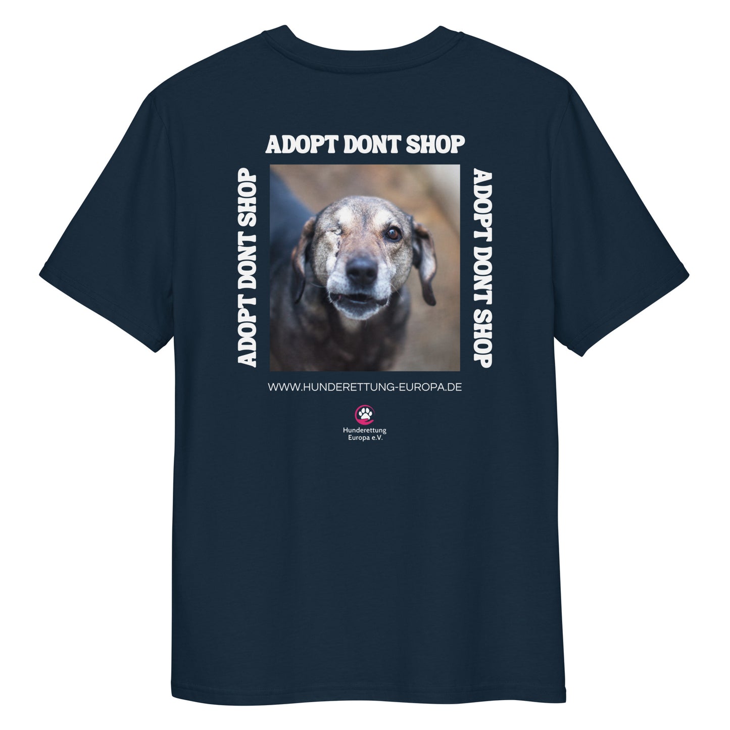 Niabi - Hunderettung Europa e.V. Bio-Baumwoll-T-Shirt