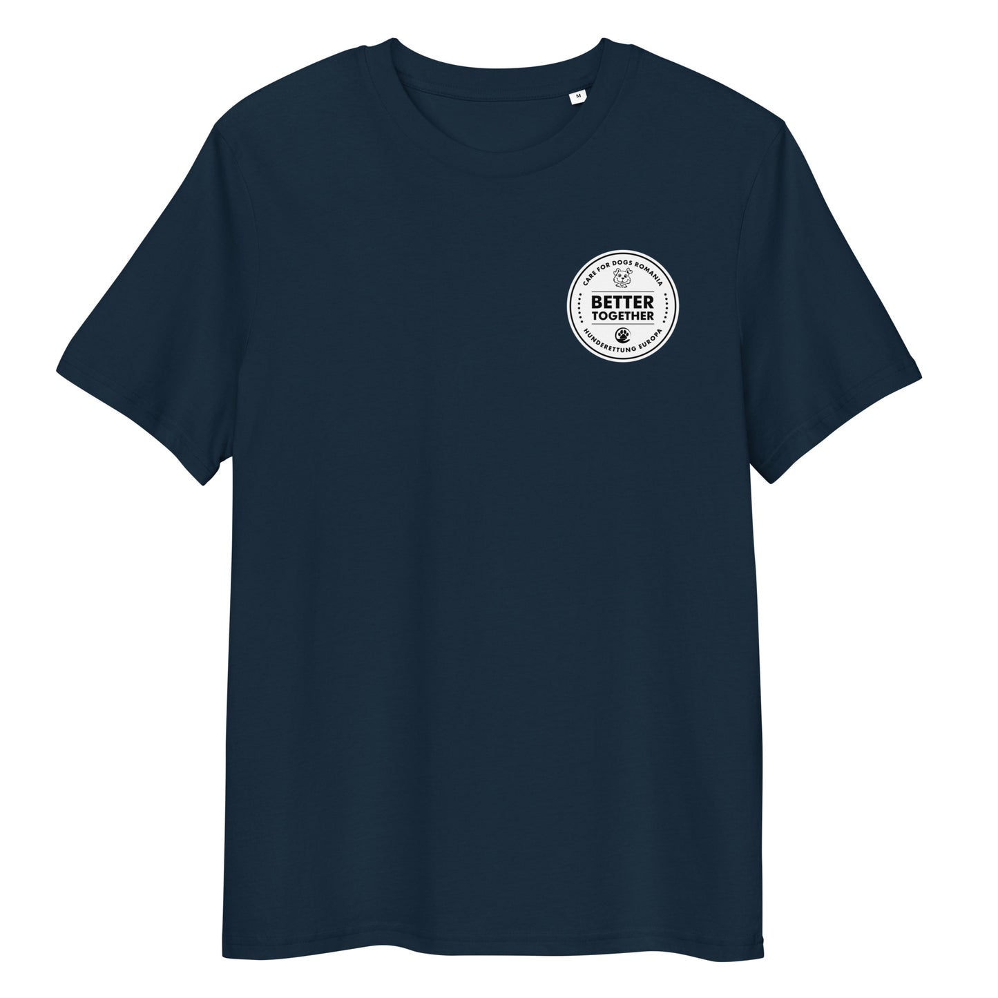 Better Together Hunderettung Europa e.V. & Care for Dogs Bio-Baumwoll-T-Shirt
