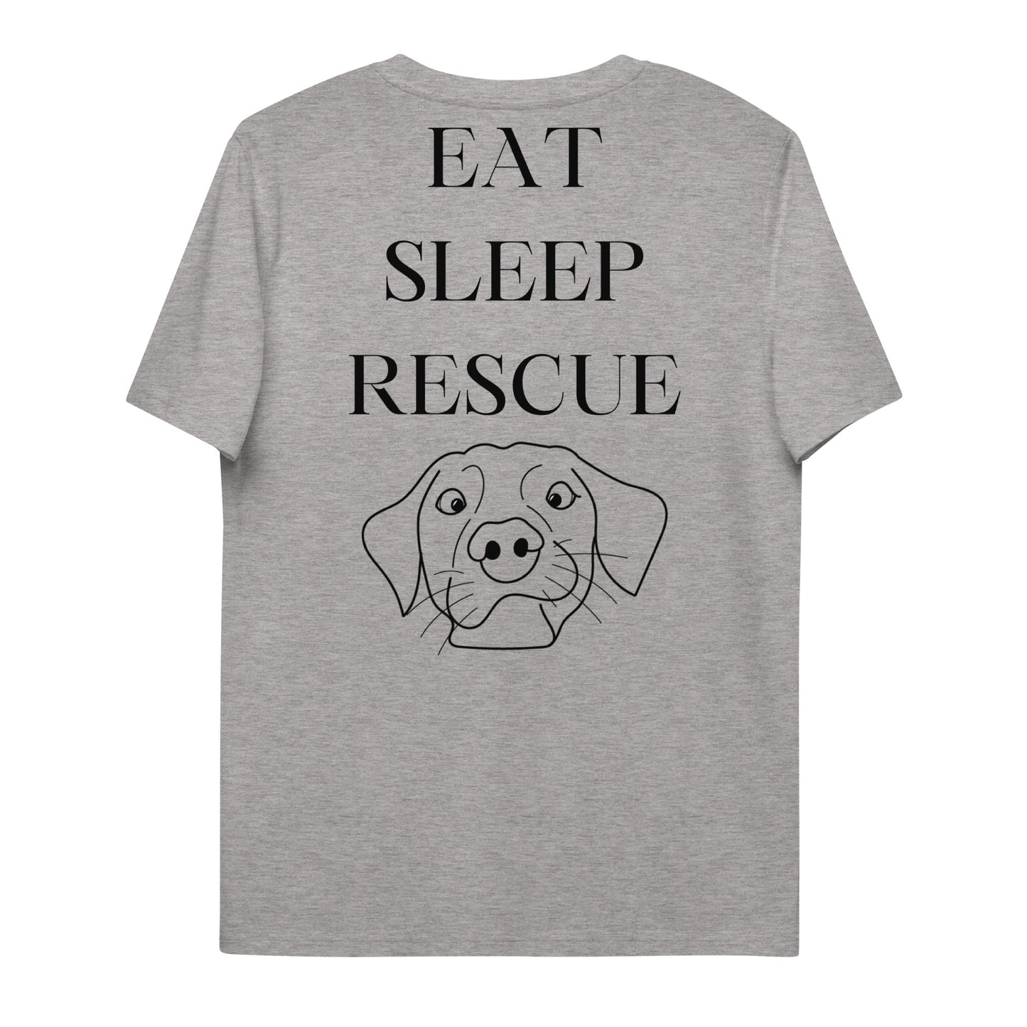 EATSLEEPRESCUE Bio-Baumwoll-T-Shirt