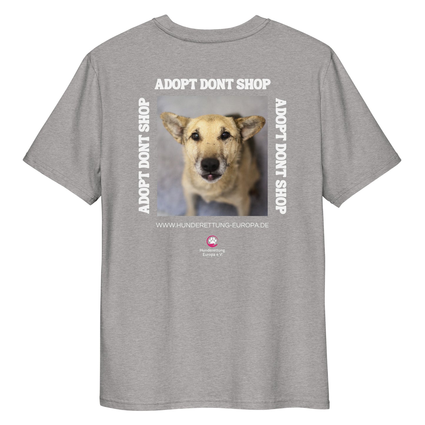 Peppino - Hunderettung Europa e.V. Bio-Baumwoll-T-Shirt