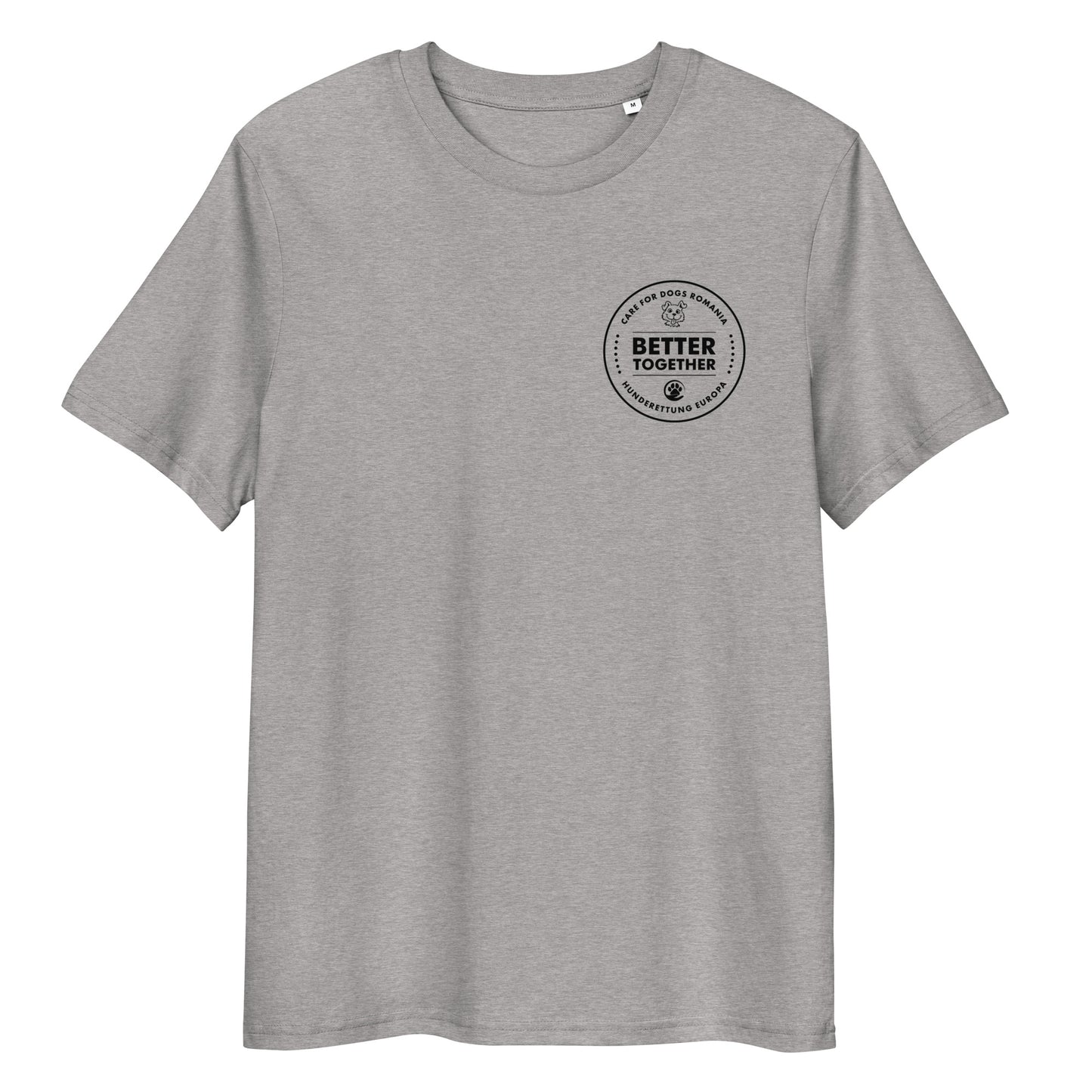 Better Together Hunderettung Europa e.V. & Care for Dogs Bio-Baumwoll-T-Shirt