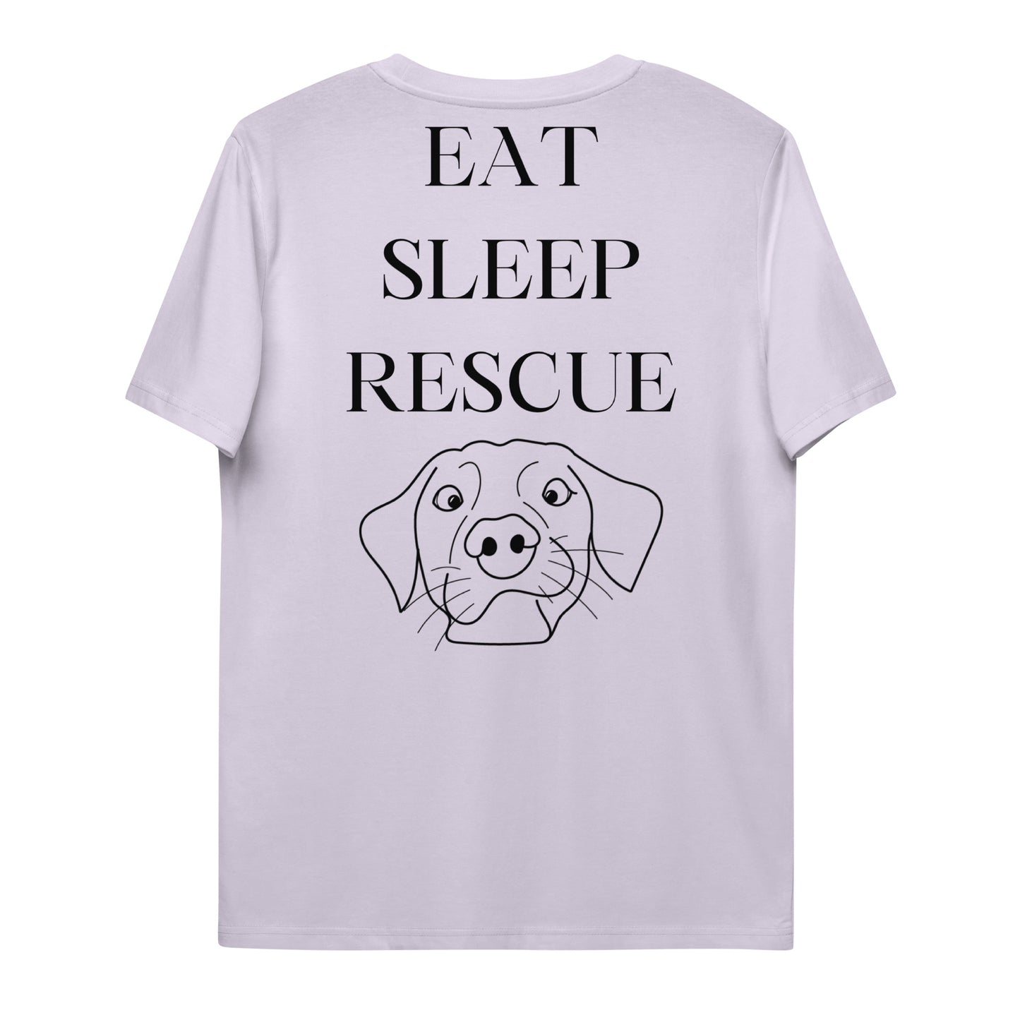 EATSLEEPRESCUE Bio-Baumwoll-T-Shirt