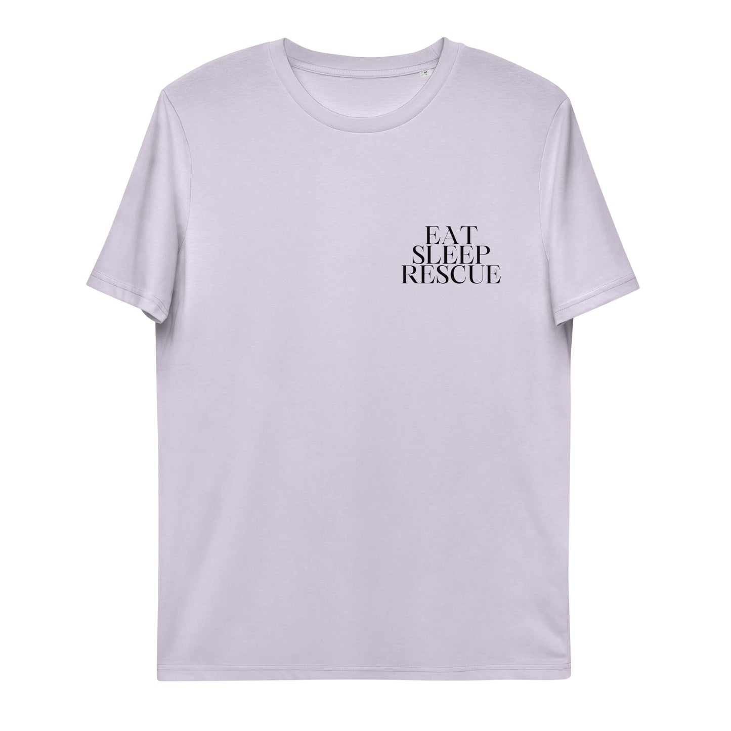 EATSLEEPRESCUE Bio-Baumwoll-T-Shirt