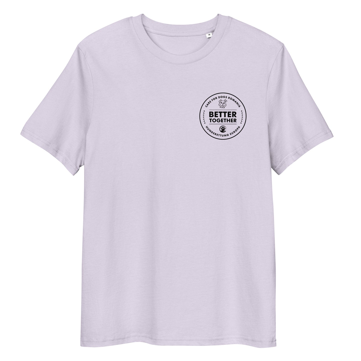 Better Together Hunderettung Europa e.V. & Care for Dogs Bio-Baumwoll-T-Shirt