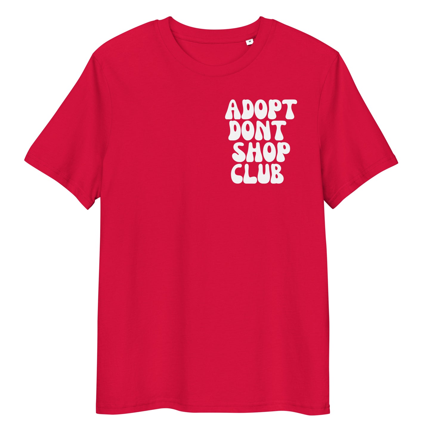 ADOPT DONT SHOP CLUB Bio-Baumwoll-T-Shirt