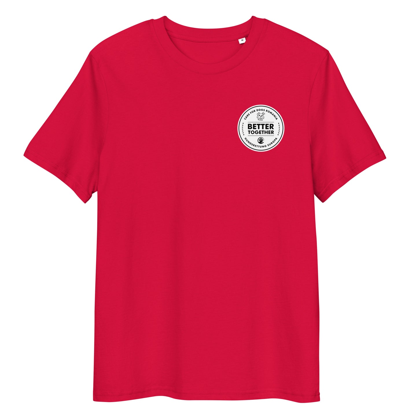 Better Together Hunderettung Europa e.V. & Care for Dogs Bio-Baumwoll-T-Shirt
