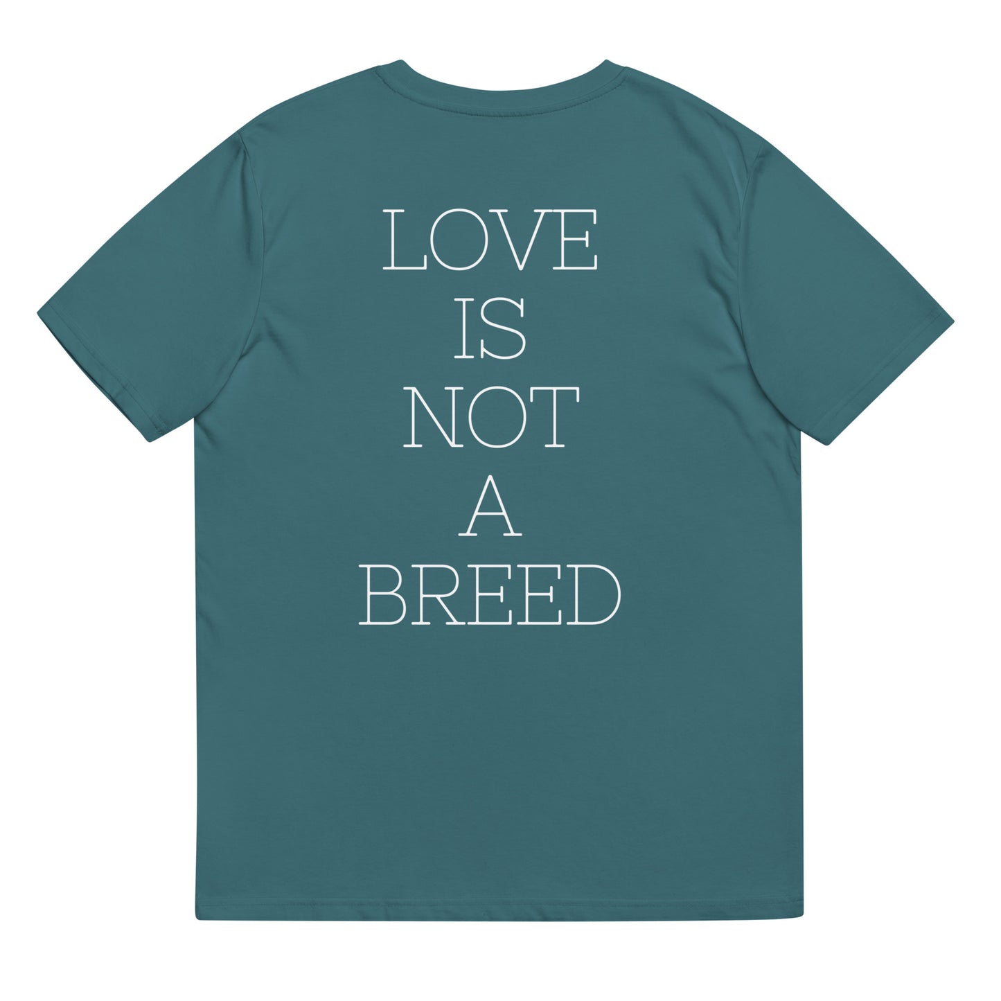 LOVE T-Shirt dunkel Bio-Baumwolle