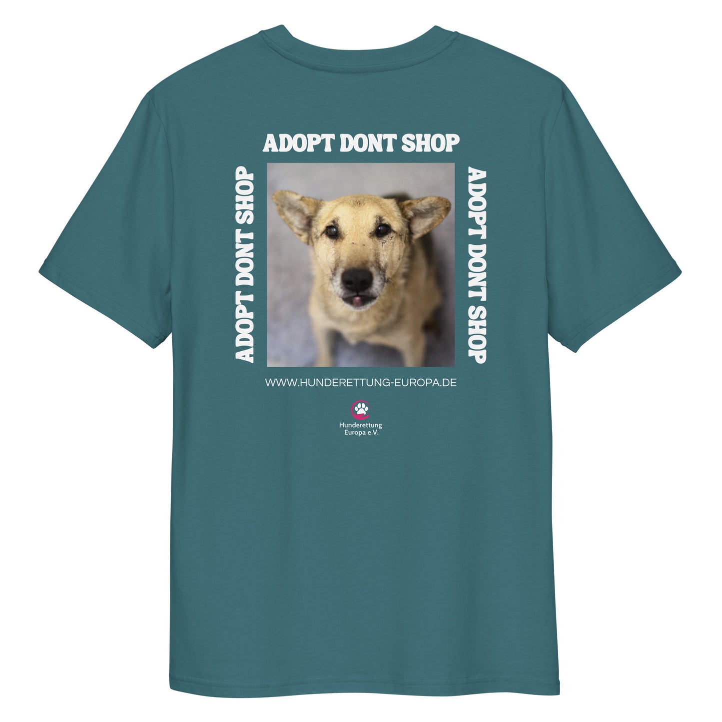 Peppino - Hunderettung Europa e.V. Bio-Baumwoll-T-Shirt