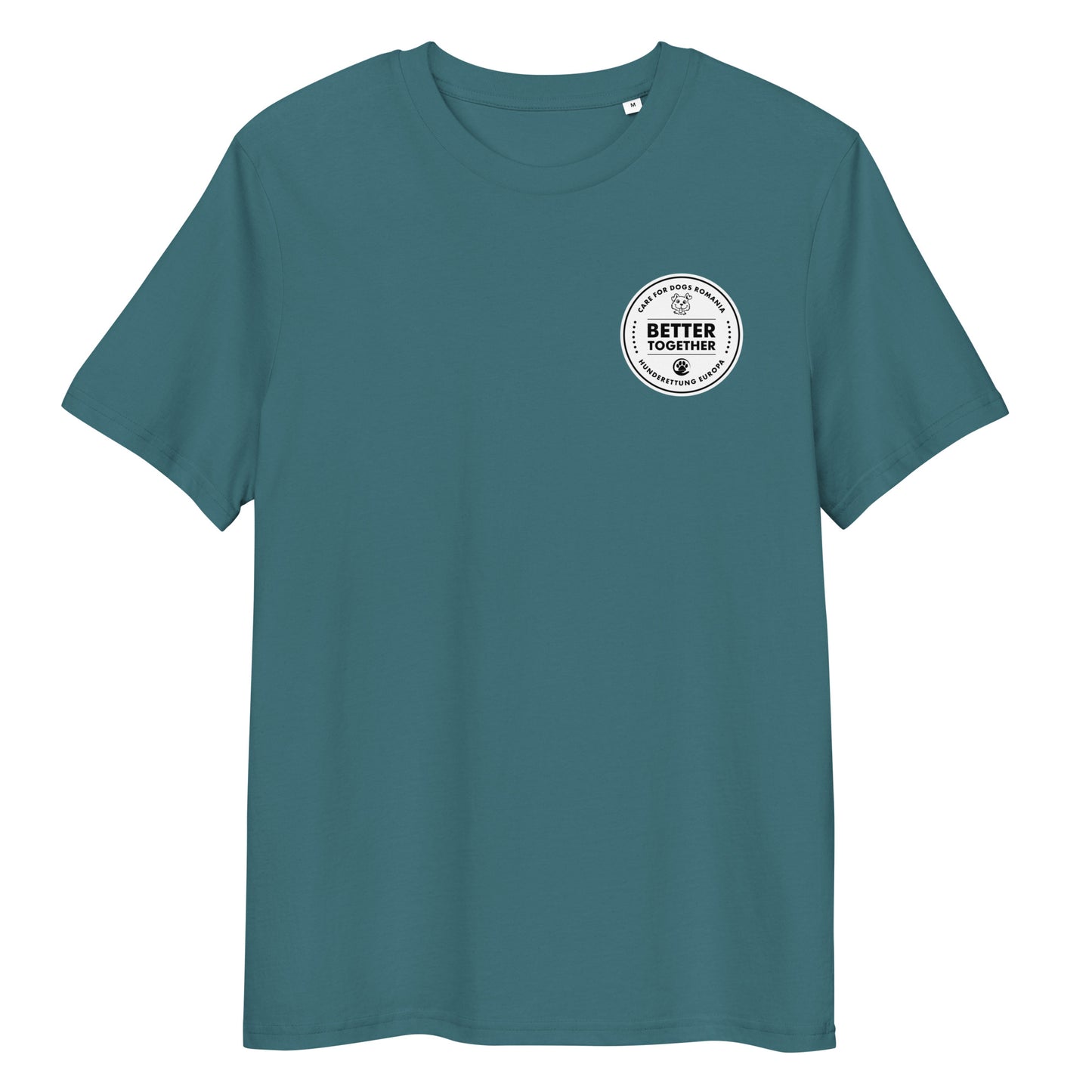 Better Together Hunderettung Europa e.V. & Care for Dogs Bio-Baumwoll-T-Shirt
