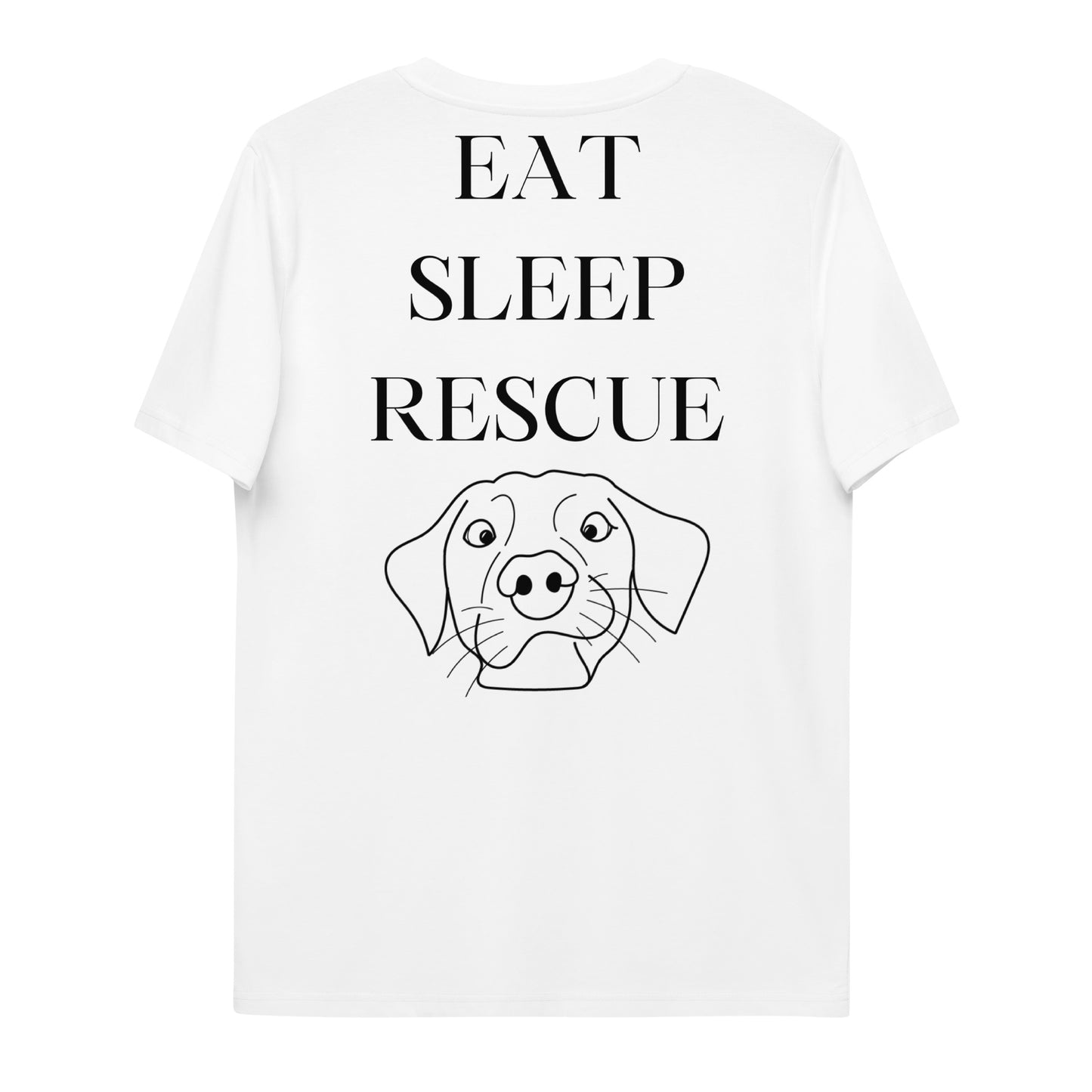 EATSLEEPRESCUE Bio-Baumwoll-T-Shirt
