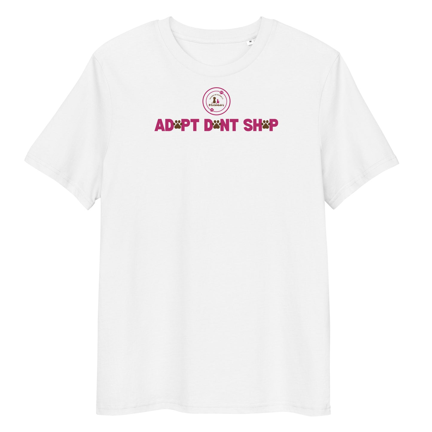 Pfotenherz You cant buy love Bio-Baumwoll-T-Shirt
