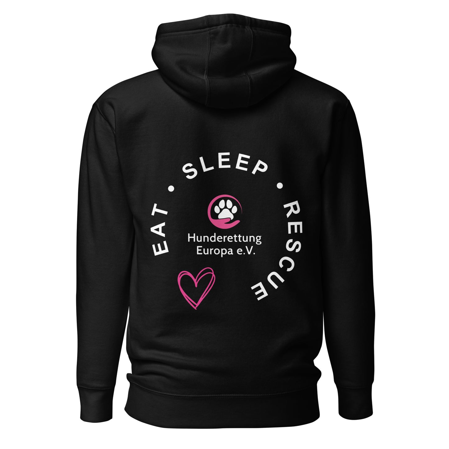 Eat Sleep Rescue Hunderettung Europa e.V. // Unisex-Hoodie