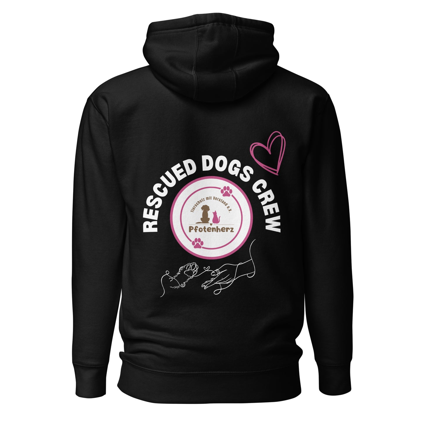 Rescued Dogs Crew Pfotenherz e.V. // Unisex-Hoodie