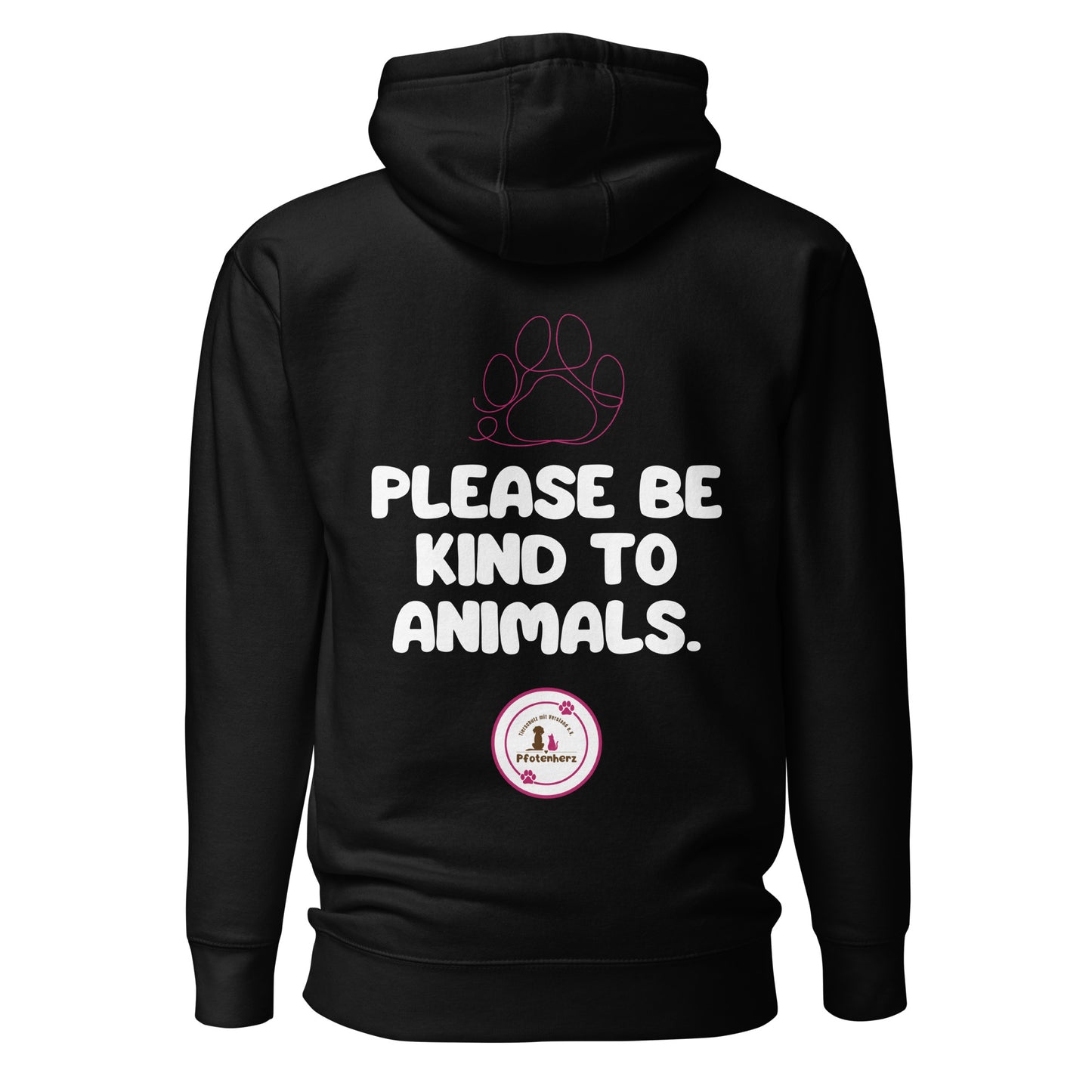 Be Kind Pfotenherz e.V. // Unisex-Hoodie