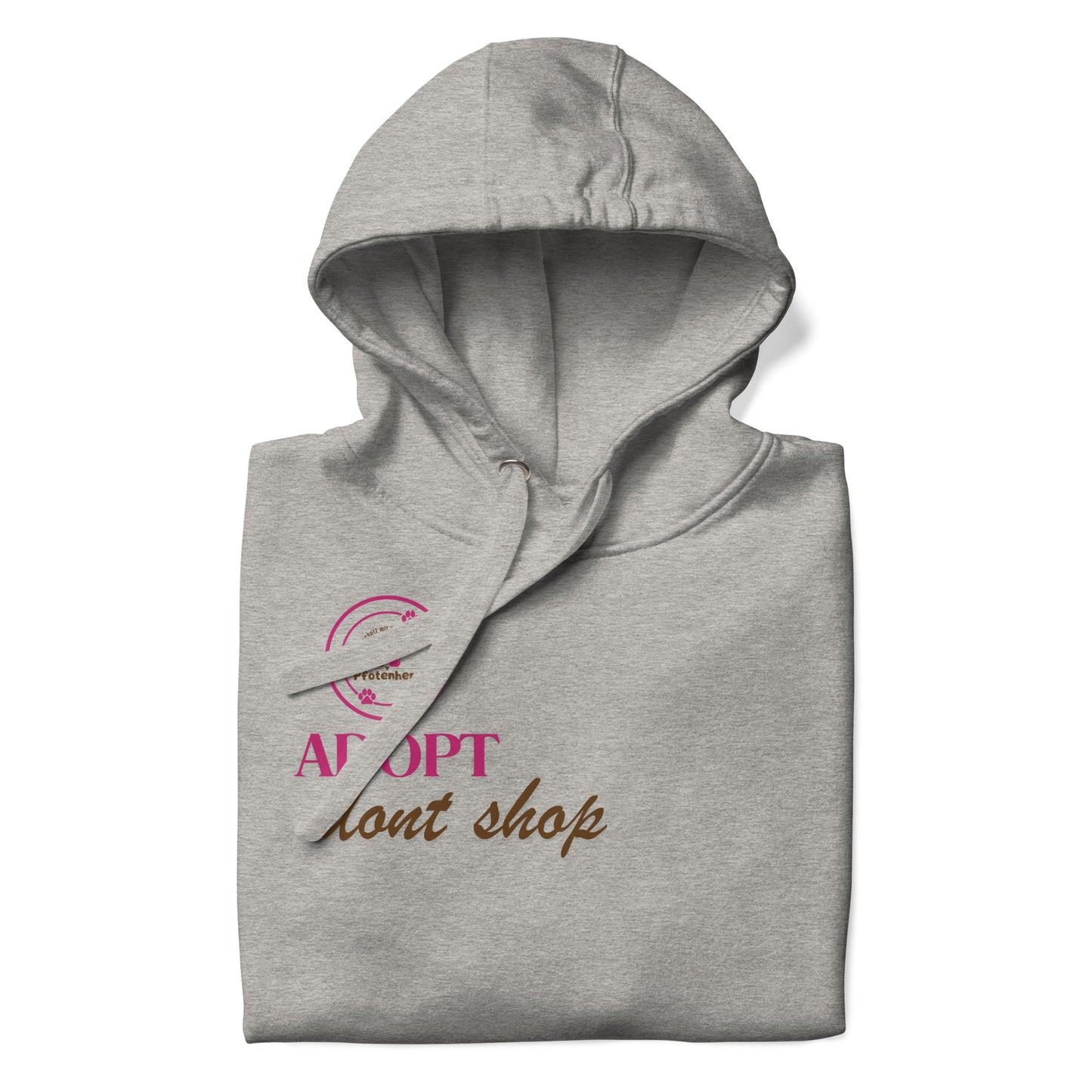 They live because we care Pfotenherz Hoodie