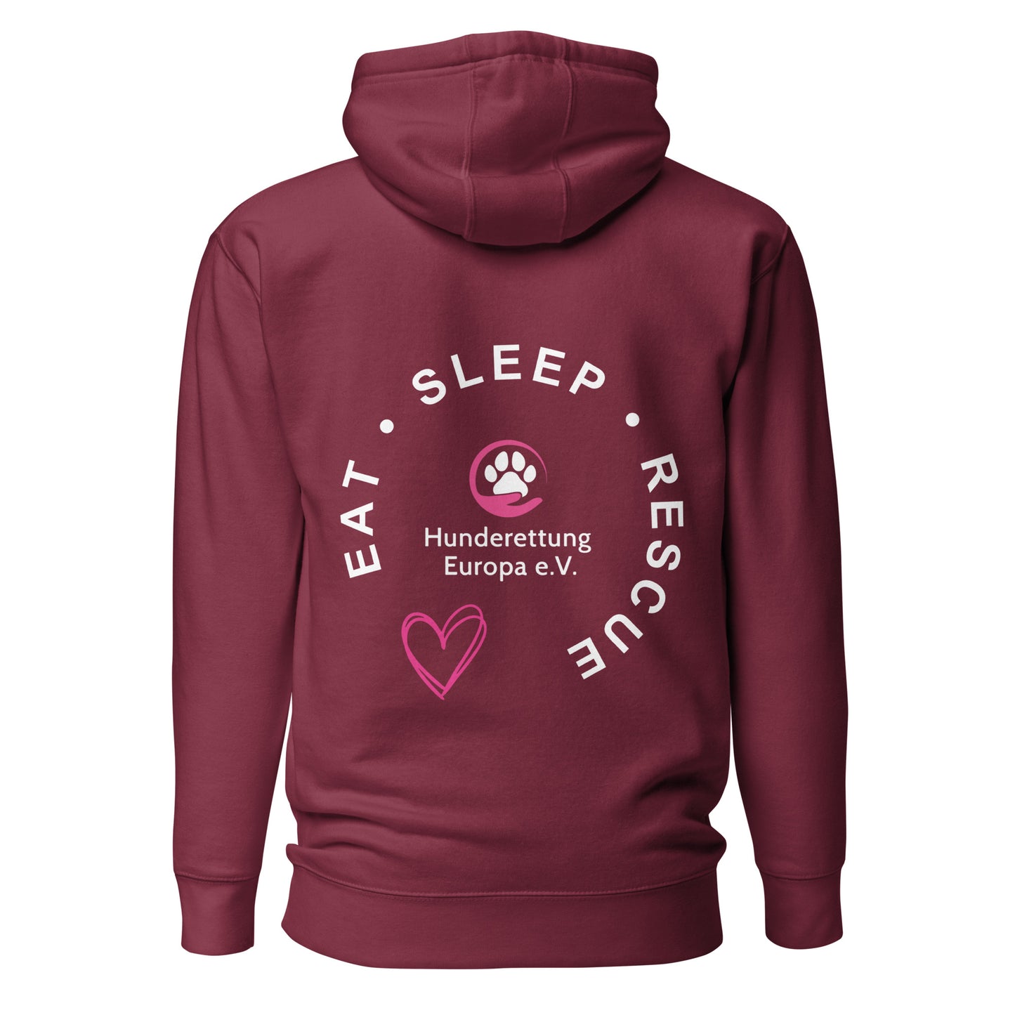 Eat Sleep Rescue Hunderettung Europa e.V. // Unisex-Hoodie