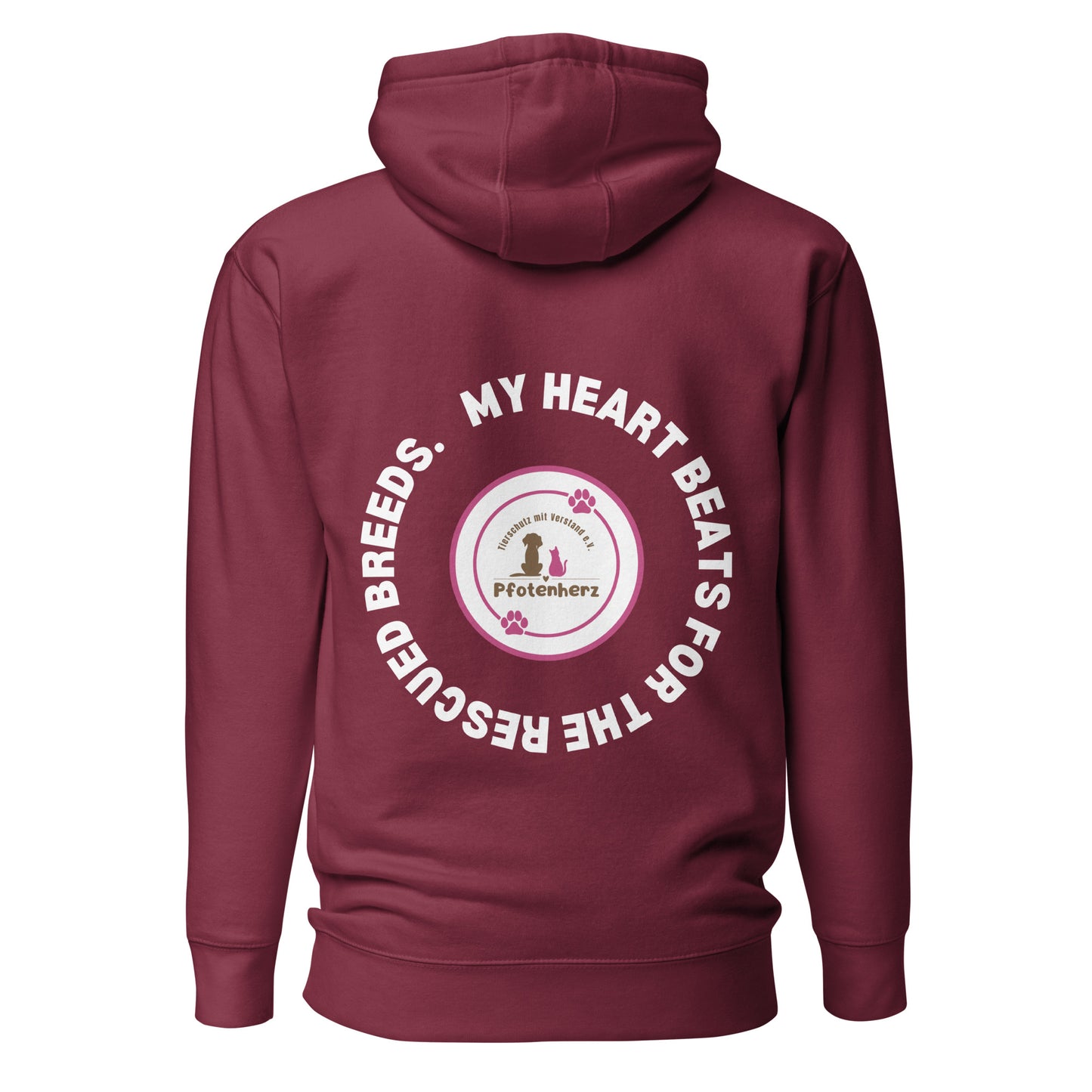 Rescued Breeds Pfotenherz e.V. // Unisex-Hoodie